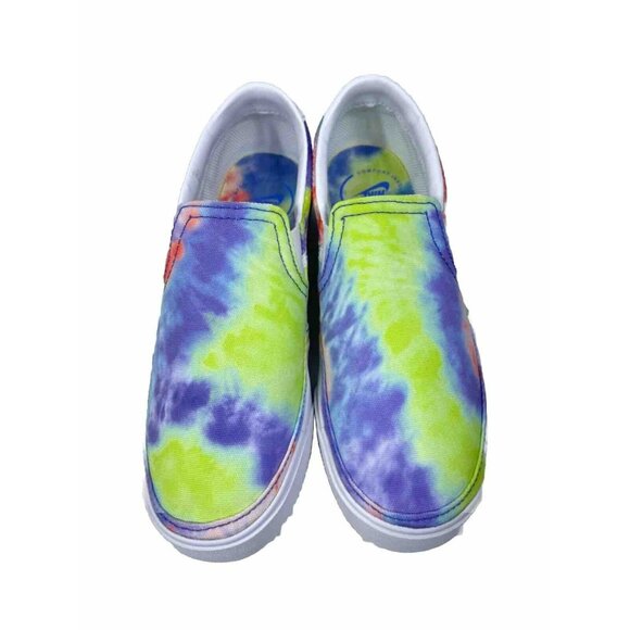 Nike Court Womans Legacy Slip On Sneakers 7.5 Tie Dye Multicolor - Picture 4 of 15